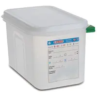 Multi Beholder lufttaet L26.5xB16.2xH15cm 1/4GN 4.3ltr polypropylen låg klar,1 stk