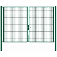 Alberts 649098 Doppeltor Flexo mit Zubehör, grün, Breite 300 cm, Höhe 200 cm