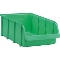 Hünersdorff 675400 - Aufbewahrungsbox - Grün - Rechteckig - Polypropylen (PP) - Monochromatisch - 19,27 l