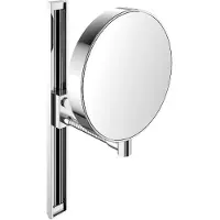 Emco Kosmetikspiegel prime 3/7-fach Ø 202 mm Gleitschiene/Flexarm chrom 109500115
