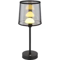 Globo LED Tischlampe, Touchdimmer, USB AKKU, schwarz, H 35 cm