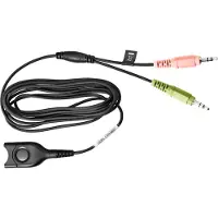 Epos CEDPC 1 Audiokabel für Audiogerät - Zweiter Anschluss: 2 x Mini-phone Audio - Male