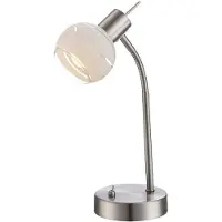 Globo LED Tischleuchte mit Glaskugel Lampenschirm ELLIOTT