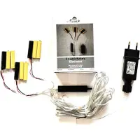 Coen Bakker 3AAA-Batterieersatz 3 Anschlüsse, keine 3AAA-Batterien mehr nötig! Transformator Adapter Innen (multi)