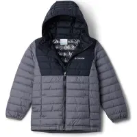 Columbia Sportswear COLUMBIA POWDER LITE II HOODED JACKET Grau
