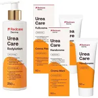 RedCare von Shop Apotheke Redcare Urea Fusscreme + Bodylotion Handcreme 250+50+50 ml
