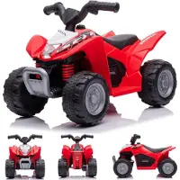 Sun baby Batteriebetriebenes Quad Honda TRX Auto rot