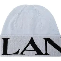 Lanvin Blaue Virgin-Wool-Mütze