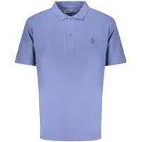 Timberland Herren Kurzarm-Poloshirt Blau | Regular Fit mit Stickerei