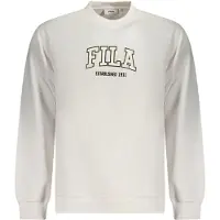 FILA Rifredi Regular Crew Neck Bright White Größe: L | Pullover Outlet | Herren | Weiß
