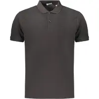 Coveri Moving Schwarzes Baumwoll-Polohemd für Herren