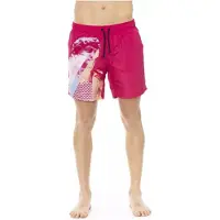 Bikkembergs Badehosen mit geometrischem Figurenmuster