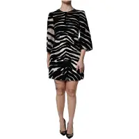Dolce&Gabbana Zebra-Muster Mini-Kleid