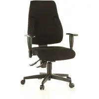 Topstar LADY SITNESS C AL.K2 - Profi Bürostuhl Schwarz Stoff