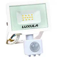 Luxula LED Fluter 10 W 4000 K neutralweiß weiß IP65