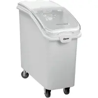 Bartscher 500381, Universalbehälter, 81 l, Polycarbonat, Polypropylen (PP), Transparent, Weiß, Abnehmbarer Deckel, Rechteckig