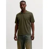 Jack & Jones "JJEAUSTIN POLO SS NOOS" Materialmix, regular fit
