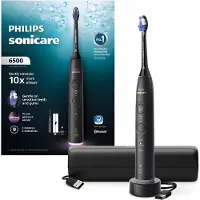 Philips Sonicare 6500 HX7411/10 elektrische Schallzahnbürste Black 1 St.