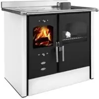 Euroteplo BRUNO | Küchenofen Bruno Luba | weiß | 8,4 kW