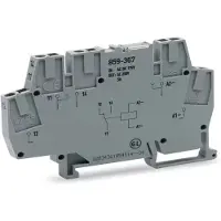 Wago 859-367 Relaismodul,Eingangsnennspannung AC 115 V,1 Wechsler,grau 859367 - 10 Stück