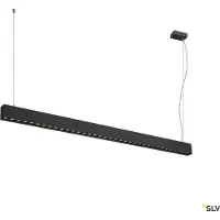 SLV 1010516 GLENOS PRO, Pendelleuchte, 1,5m, DALI, UGR16, Pendellänge 210 cm, 4000K, 75°, schwarz