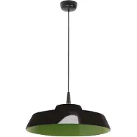 Zafferano Circus Black 35 LED-Pendelleuchte-Grün-mit LED (3000K)