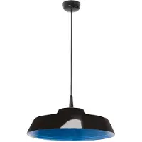 Zafferano Circus Black 35 LED-Pendelleuchte-Blau-mit LED (3000K)