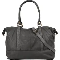 Samantha Look Reisetasche echt Leder, Made in Italy