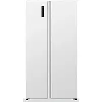 Hisense RS3P538NEWE, Freistehend, Amerikanische Tür, Weiß, 2 Tür(en), Berührung, An Tür