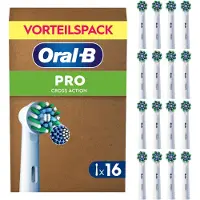 Oral-B Pro CrossAction 16er FFU Aufsteckbürsten 16 St