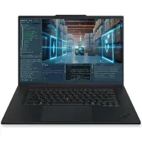 Lenovo ThinkPad P1 Gen 9 Intel Core Ultra 7 356H Prozessor E-Kerne bis zu 3,50 GHz P-Kerne bis zu 4,70 GHz, Windows 11 Pro 64, 1 TB SSD M.2 2280 PCIe 5.0 Performance TLC Opal, 16 Inch, Black