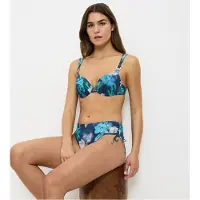 Triumph Bikini-Oberteil "Summer Fleur" in Türkis - 42B-Cup
