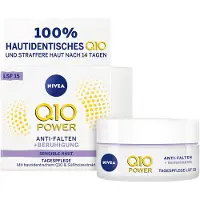 Nivea Q10 Power Sensitive Day Cream, Tagescreme, Frauen, Empflindliche Haut, Gesicht, Anti-Aging, Anti-Austrocknung, Anti-Rötung, Anti-Falten, Kräftigend, Beruhigend, 50 ml