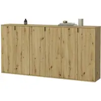Inn.Furn Sideboard "Line-Up" Eiche Kommode Mehrzweckschrank 183 x 99 cm