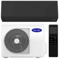 Carrier Split Klimaanlage Komplett-Set | High Line | 5,0 kW | Mattschwarz
