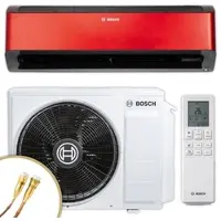 Bosch Split Klimaanlage | CLC8001i 25 ER | 2,5 kW | rot | Quick-Connect