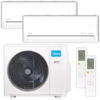 Midea Multisplit Klimaanlage Set | Solstice | 2,6 kW + 2,6 kW