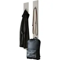 Inn.Furn Garderobenpaneel Set 2-teilig weiß 115 cm, Flurgarderobe mit Haken | Gr.: onesize