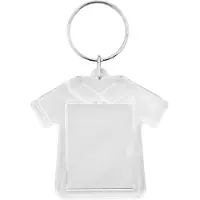 Combicraft Foto Schlüsselanhänger T-Shirt, 40x45mm - 10 Stück