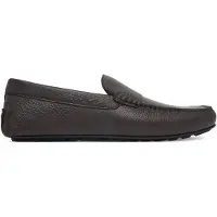 BOSS Loafer aus gewalktem Leder mit Profilsohle Grösse 45