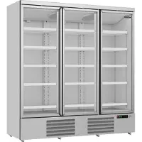 CombiSteel Kühlschrank mit 3 Glastüren