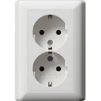 GIRA Giersiepen Standard 55 Wandsteckdose (WCD-Schaltgeräte) - 078804