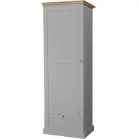 DOMUS Binz | Schrank 1 Tür Graue Eiche