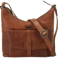 Spikes & Sparrow Umhängetasche Damen cognac