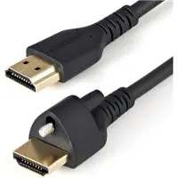 StarTech.com HDMM1MLS, 1 m, HDMI Typ A (Standard), HDMI Typ A (Standard), 3D, 18 Gbit/s, Schwarz