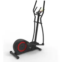 Care Fitness CE-665, Schwarz, Rot, Magnetischer Fahrradtrainer
