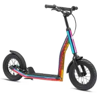 Star Scooter Tretroller Kinderroller ab 7 Jahre | 12 Zoll New Gen Sport | Chrom