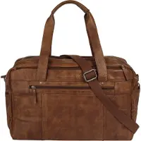 Spikes & Sparrow Reisetasche Weekender Herren, Damen cognac