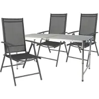 Mojawo Outdoor Camping Sitzgarnitur 4-teilig