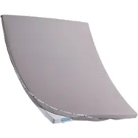 Cloudpillo Topper Spannbettlaken - Misty Grey - 80x200